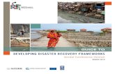 Guide to Developing Disaster Recovery Frameworks
