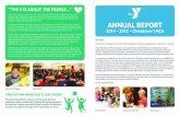 Chinatown YMCA 2014-2015 Annual Report