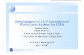 Development of a US Gravitational Wave Laser System for LISA ...