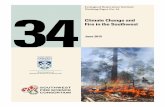 Climate Change and Fire in the Southwest. ERI Working Paper No. 34.