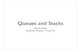 Queues and Stacks