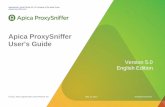 Proxy Sniffer User's Guide