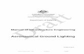 Manual of Infrastructure Engineering Aeronautical Ground Lighting