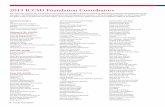 2013 ICCSD Foundation Contributors
