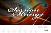 Session Strings Manual English - e-instruments