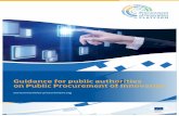 Guidance for public authorities on Public Procurement of Innovation