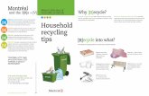 Household recycling tips