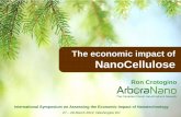 Economic impact of Nanocellulose by Ron Crotogino, ArboraNano
