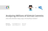 Analyzing Millions of GitHub Commits