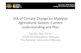 VIA of Climate Change on Malaysia Agricultural System: Current ...