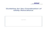 Guideline for the Coordination of Utility Relocation Flow Chart