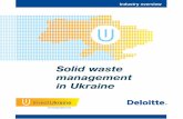 Solid waste management in Ukraine