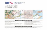 1: 50 000 scale OS Landranger map legend