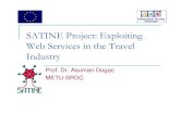 SATINE Project: Exploiting Web Services in the Travel Industry