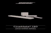 CineMate® 130 home theater system