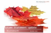 Bournemouth - Autumn Statement - November 2016
