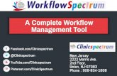 'WorkflowSpectrum', A complete Workflow Management module by Clinicspectrum