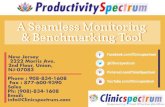 'ProductivitySpectrum' , A seamless monitoring tool by Clinicspectrum