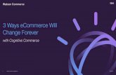 3 Ways eCommerce Will Change Forever with Cognitive Commerce (UK)