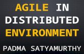 Scaling agile in distributed environment
