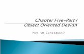 Object oriented sad-5 part i