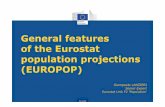 General features of the Eurostat populaiton projections (EUROPOP)