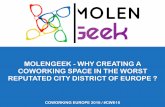 Molengeek : build up and empower Molenbeek
