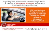 Free Legal Advice Is Available For Parents of Underage Drivers Charged With Drunk Driving In Minneapolis, Minnesota