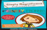A Classroom Guide to the Frankly, Frannie series