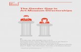 The Gender Gap in Art Museum Directorships