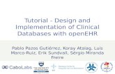 Design and implementation of Clinical Databases using openEHR