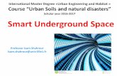 Master Degree Lecture "Smart Underground Space"