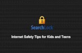Internet safety tips for kids and teens