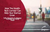 How The Health-Tech Corridor Can Help Your Startup Grow: Info-Session & Happy Hour