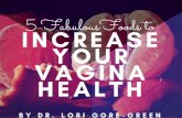 5 Fabulous Foods to Increase Your Vagina Health | Dr. Lori Gore-Green