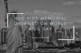 NYC AIDS Memorial Unveiled on World AIDS Day