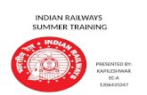 training in signal and telecom equipments at Indian railways