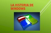 La historia de windows
