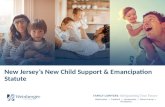 New Jersey's New Child Support & Emancipation Statute