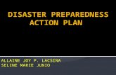 Disaster Preparedness Action Plan