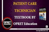 Patient care technician textbook by opret education