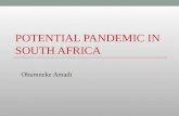 Potential Pandemic In South Africa