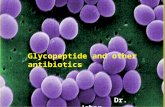 Glycopeptide antibiotics  dr. johan