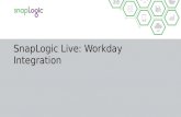 SnapLogic Live: Workday Integration