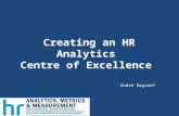 Building an HR Analytics Centre of Excellence
