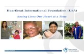 Heartbeat International Foundation Fundraising Presentation