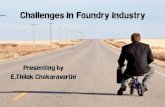Challenges in Foundry Industry