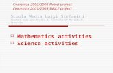 Math and Science activities
