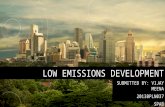 Low Emissions Development