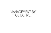 Management by Objective and McKinsey 7S Framework